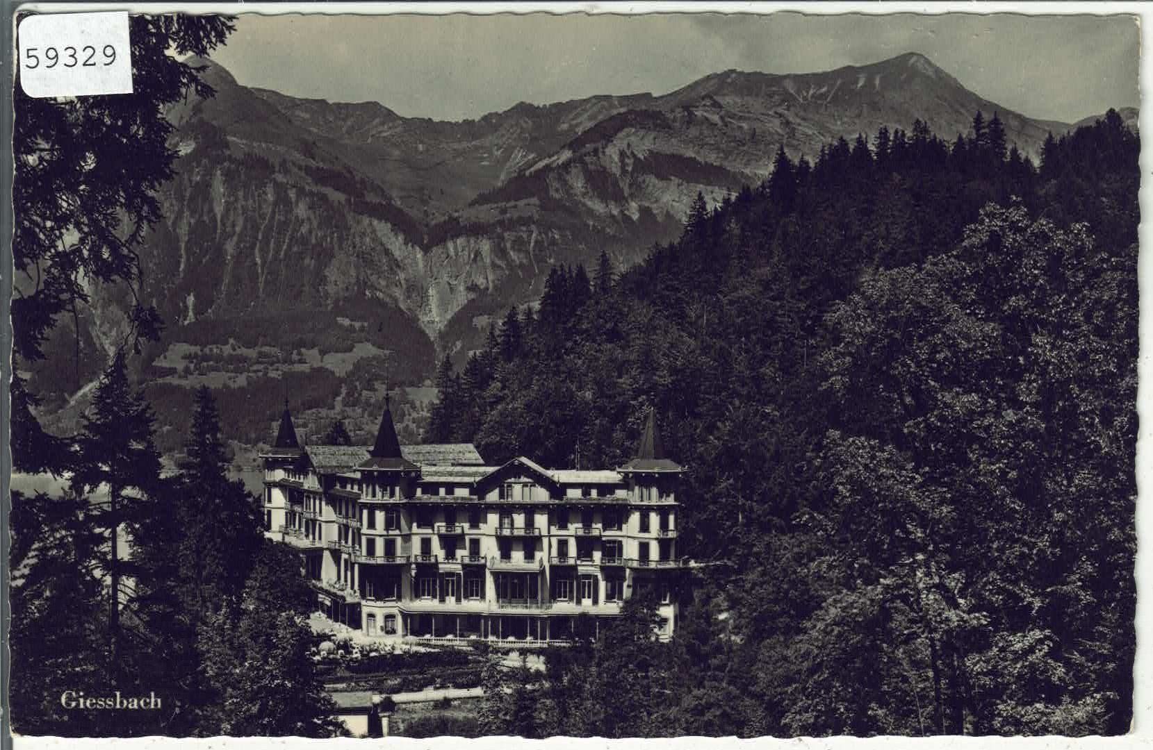 Cartes postales: Giessbach - Parkhotel – D'occasion à Ettingen par Kartenplanet