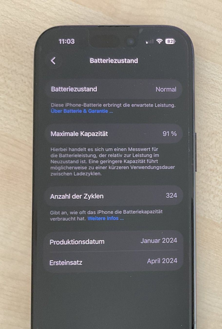 Apple Portables: Apple iPhone 15 Pro Black 128GB – D'occasion à Weiningen ZH par traumpreis 3