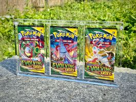 Pokemon Acrylic Acryl case 3 Boosters