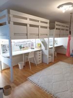 Micasa Flexa Bett Hochbett mit Treppe Kinderzimmer