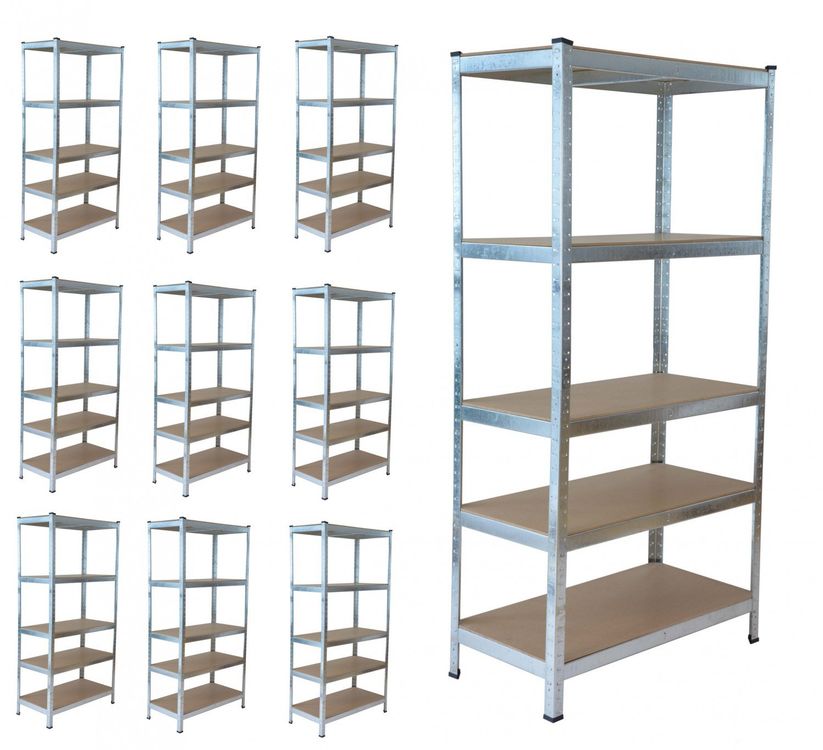 Kast met 18 vakken, metalen kast, kast, kast, kleedkast