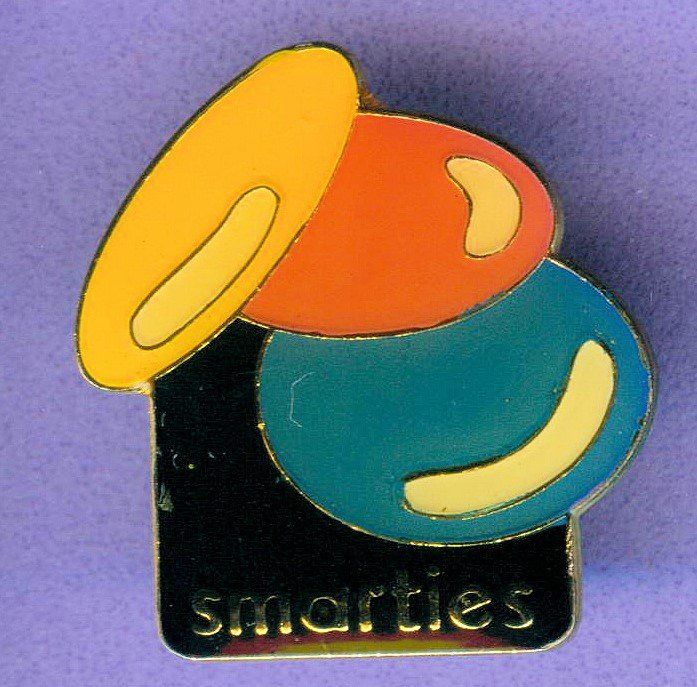 Placchette & Badge: smarties   Schoko – Usato da Winterthur venduto da Sammleroase