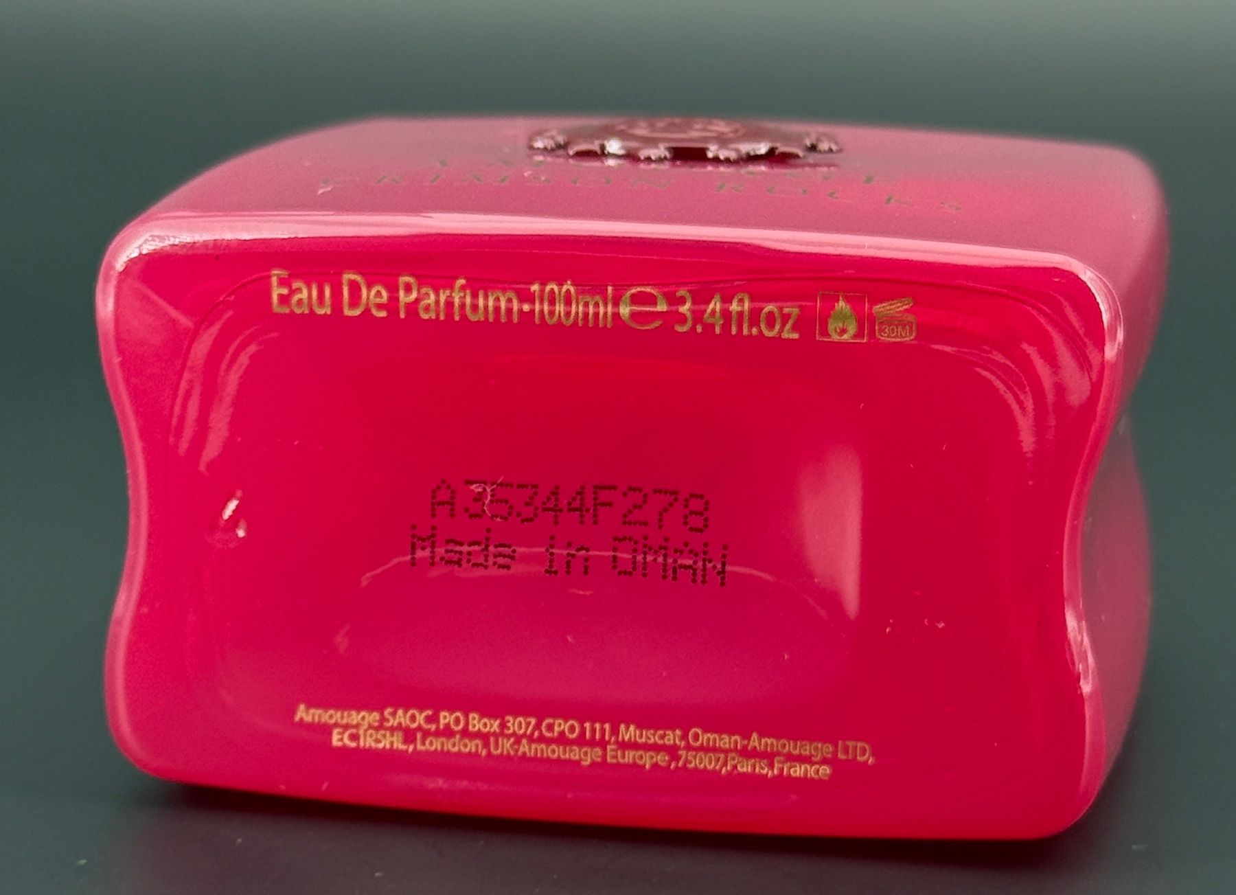 Amouage Profumi & Eau de Toilette: Amouage Crimson Rocks; EdP – Usato da Zürich venduto da MouseWorld 4