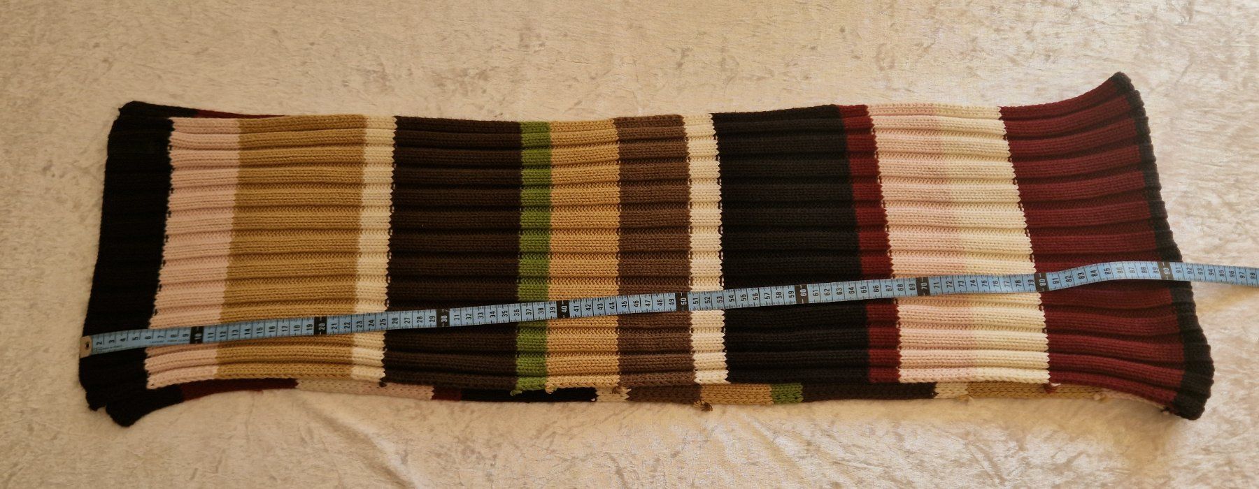 Cecil Foulards, Tücher & Schals: CECIL dicker Rippstrick Schal herbstliches Colour Blocking – Neu und originalverpackt aus Zürich von Family_Team-AG47-ZTB 6