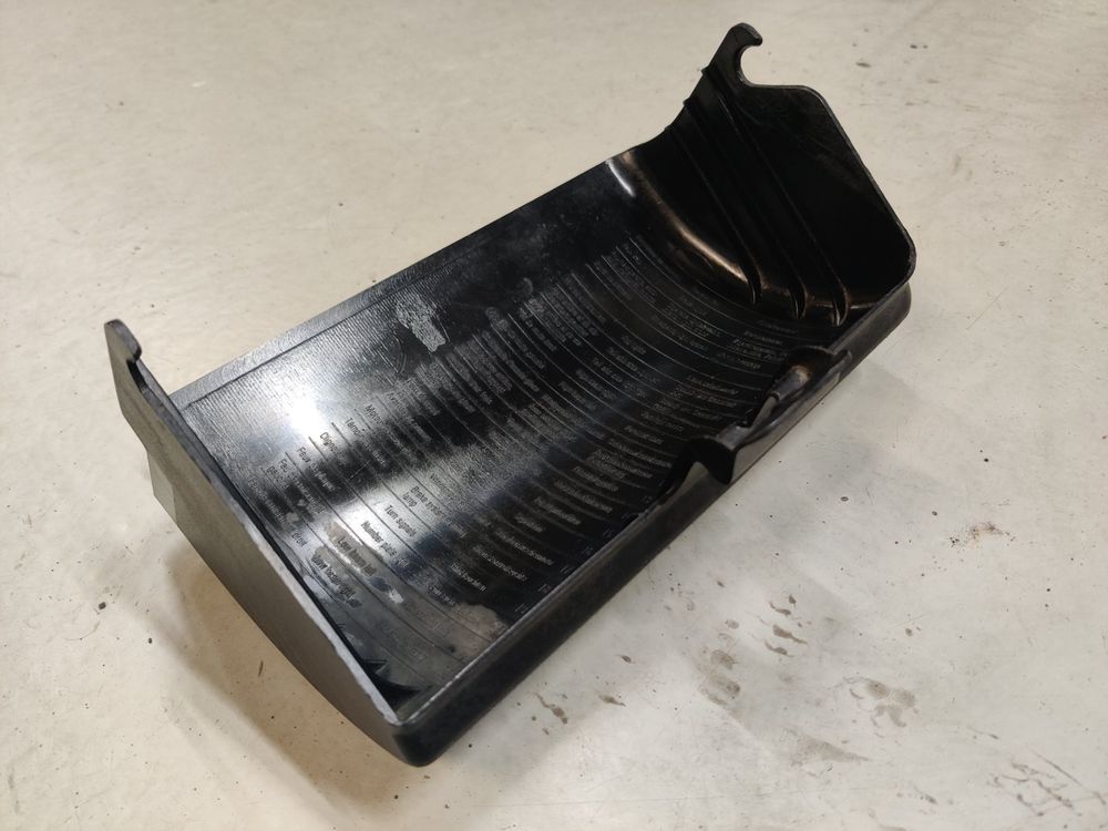 VW T3 Sicherungskasten Deckel Schwarz 251 937 071 (Gebraucht) in