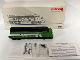 Märklin 3181 Burlington F 7 AC H0
