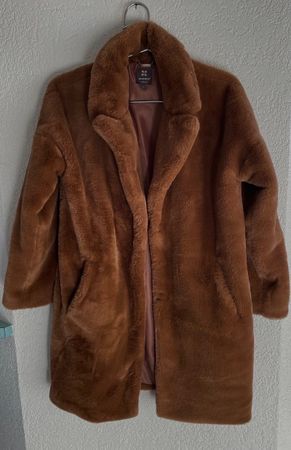 Super weicher Teddy/Kunstfell Mantel von Manor Woman, Gr.M