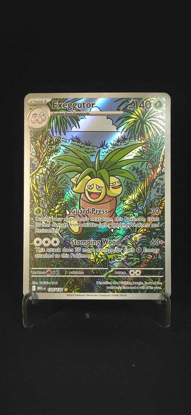Pokémon Carte collezionabili: Pokémon EN Exeggutor IR 135/132 – Usato da Le Locle venduto da Dacost