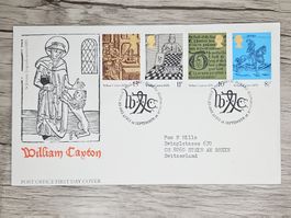 CL05 Enveloppe + Timbre England 1976