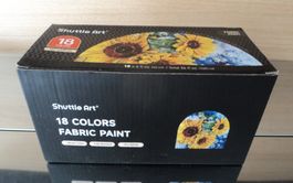 Shuttle Art Acrylfarben-Set mit 18 Flaschen