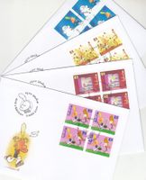 SBK 1112 - 1115 im 4er-Block FDC