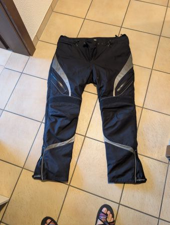 Probiiker Motorradhose Damen schwarz Grösse 52 guter Zustand