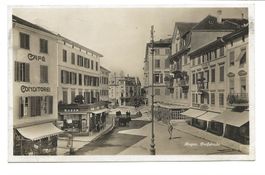 Bad Ragaz (SG) Dorfstrasse - Café - Hotel St. Gallerhof 1926