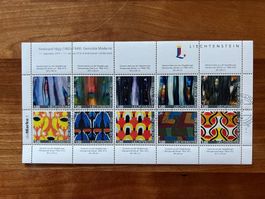 FL Kollektionsbogen  Nr.4 Ferdinand Nigg Erstag   (F41)