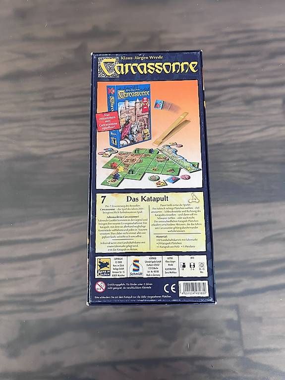Giochi: Carcassonne 7. Erweiterung Das Katapult – Nuovo (secondo la descrizione) da Hohenrain venduto da Manuelch01 1
