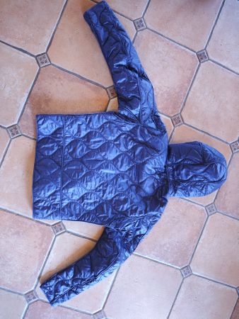 Jetset Übergangsjacke Grösse 3 Metallic Blau