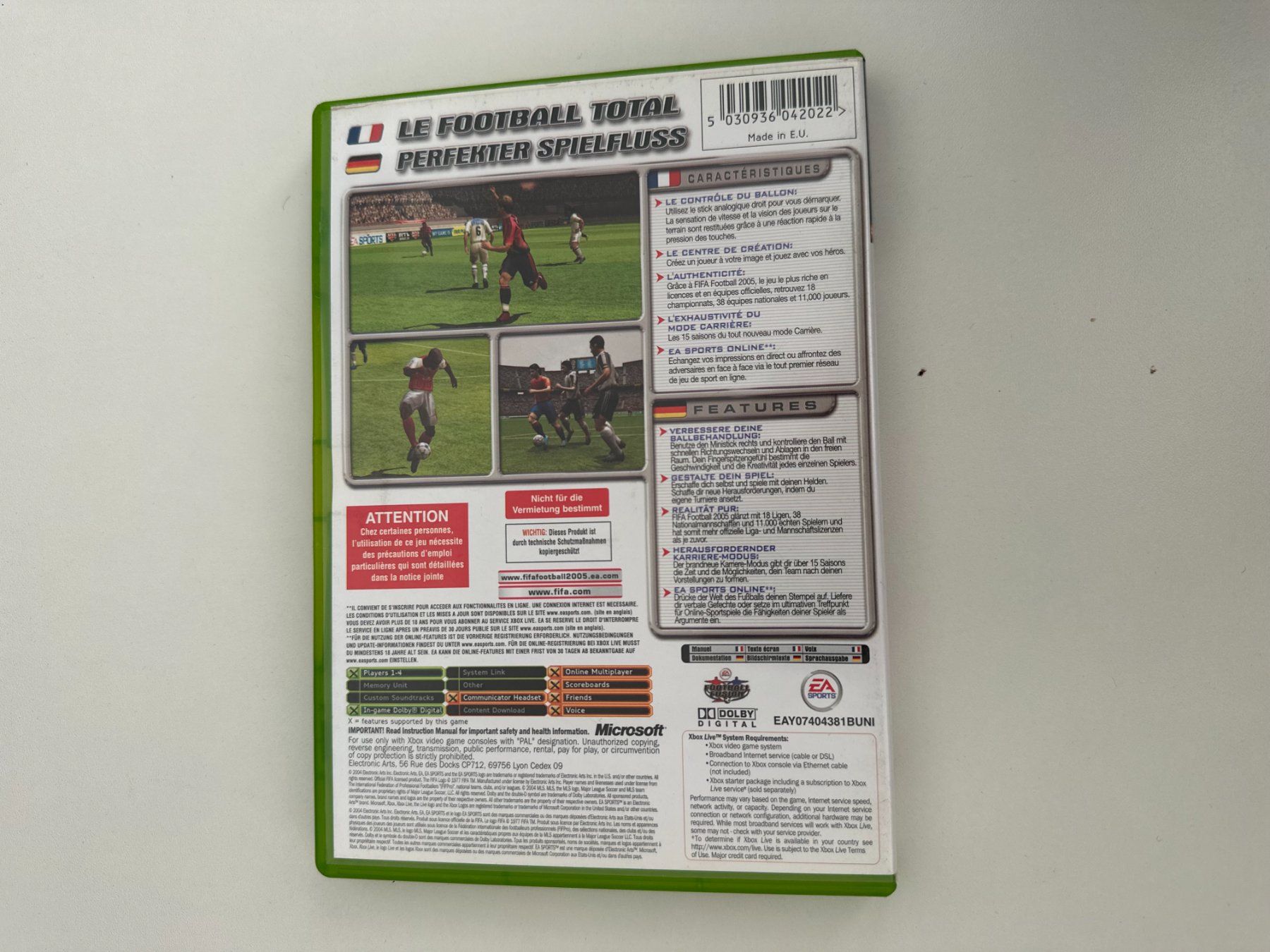 Microsoft Spiele: FIFA Football 2005, Xbox Original – Gebraucht aus Couvet von Aura_aura 2