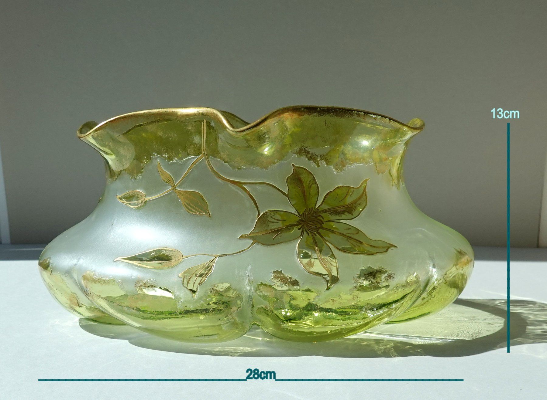 Vasen & Gefässe: GLAS JARDINIERE – Gebraucht aus Brunnen von brocundfloh 4