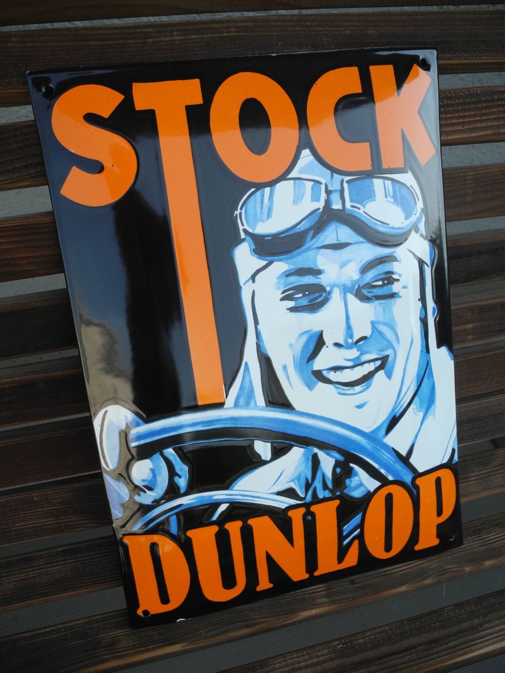 Dunlop Insegne: DUNLOP EMAILSCHILD – Nuovo (secondo la descrizione) da Reinach AG venduto da Huckleberrysix 2