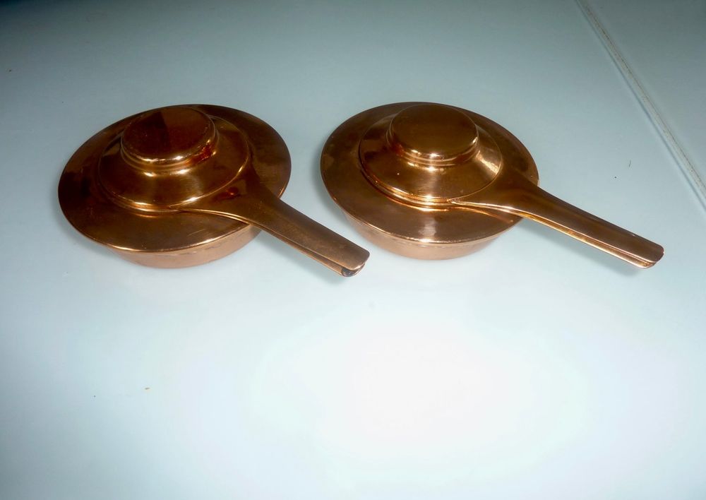 JOINPAYA Mini Alkohollampe Kupfer - Tragbarer Spiritusbrenner 8ml