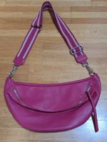 Gürteltasche XL pink aus Echtleder