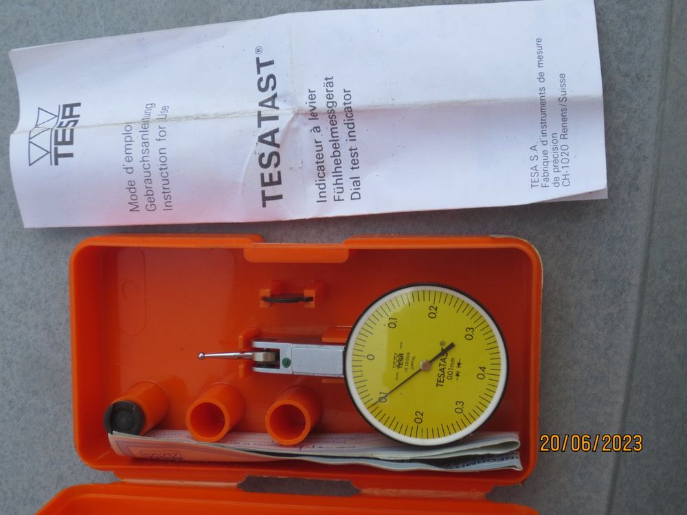 Fühlhebelmessgerät TESATAST v. Brütsch & Rüegger (Gebraucht) in ...