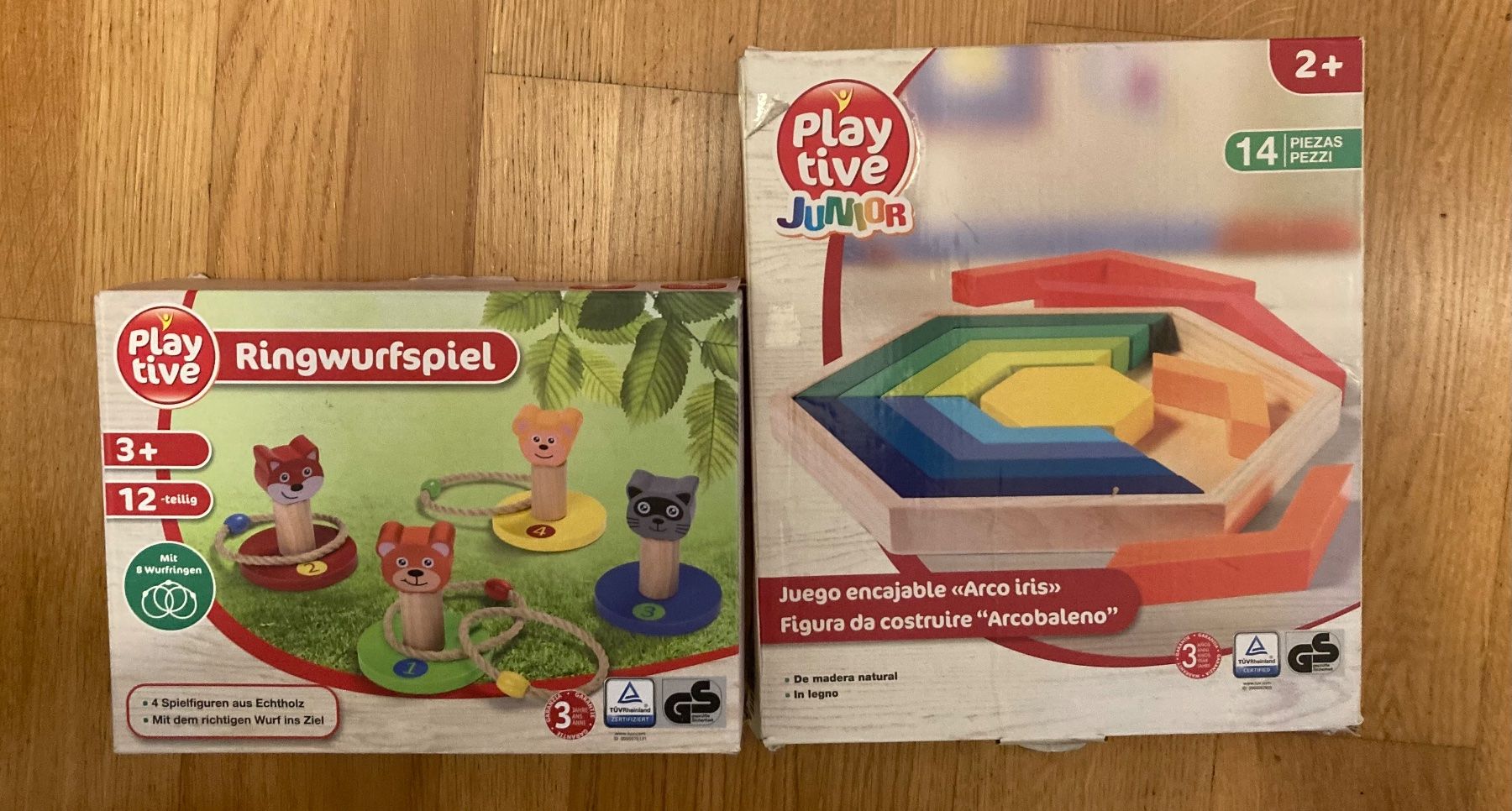 Giocattoli: 2 giochi in legno per bambini Playtive – Usato da Zürich venduto da mcasini