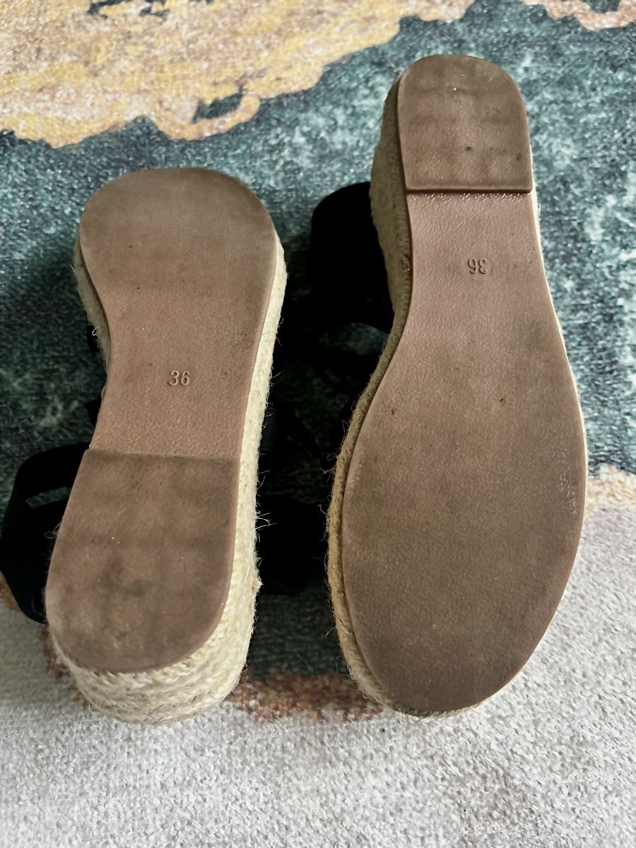 Graceland Chaussures femmes: Schwarze Espadrilles 36 – D'occasion à Aarburg par Petite-closet-Loop 3