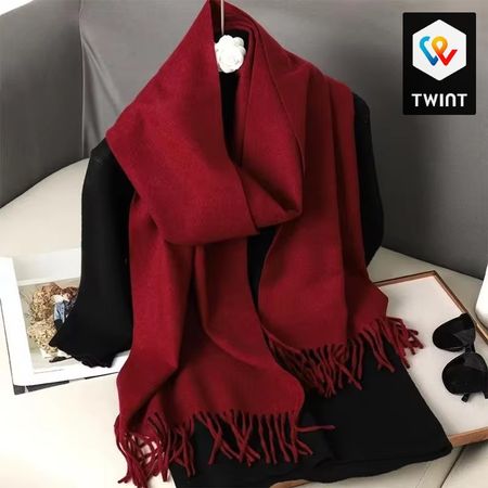 Écharpe femme hiver chaud cachemire style luxe Pashmina