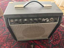 Fender Squier 15 Gitarrenverstärker – Vintage 1980er-Jahre