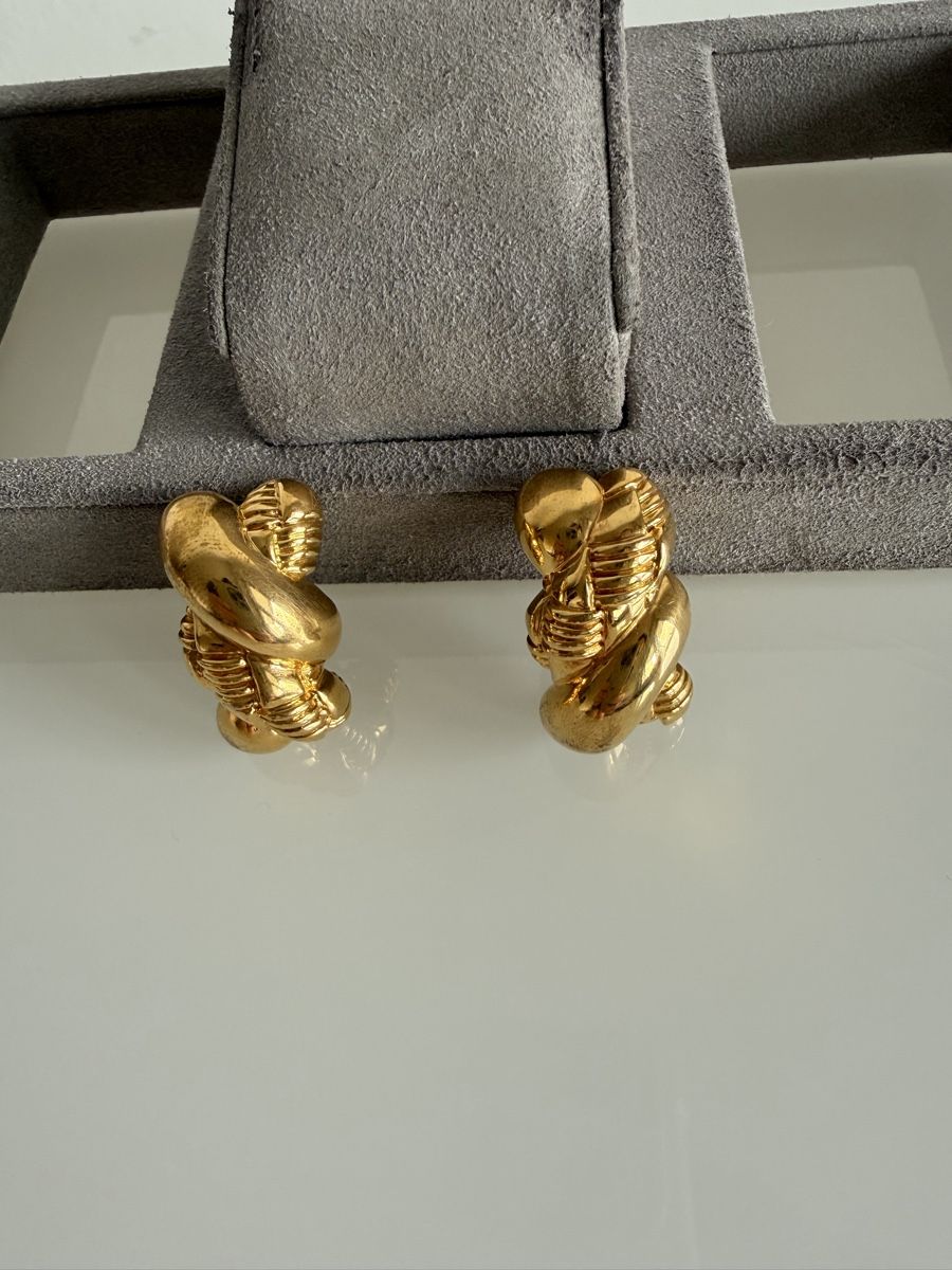 Celine Ohrringe & -stecker: Boucles d'oreilles clips vintage de CELINE – Gebraucht aus Cressier FR von Kvito4ka 2