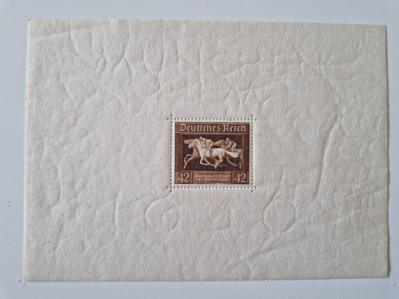 Tutti i francobolli: Deutsches Reich Block 4 Briefmarken – Nuovo (secondo la descrizione) da St. Gallen venduto da Enrico_SG