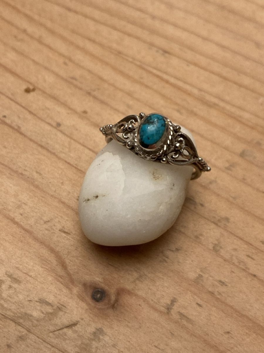 Bagues: Silberring Fingerring Silber Türkis – D'occasion à Giswil par Miiichen 1