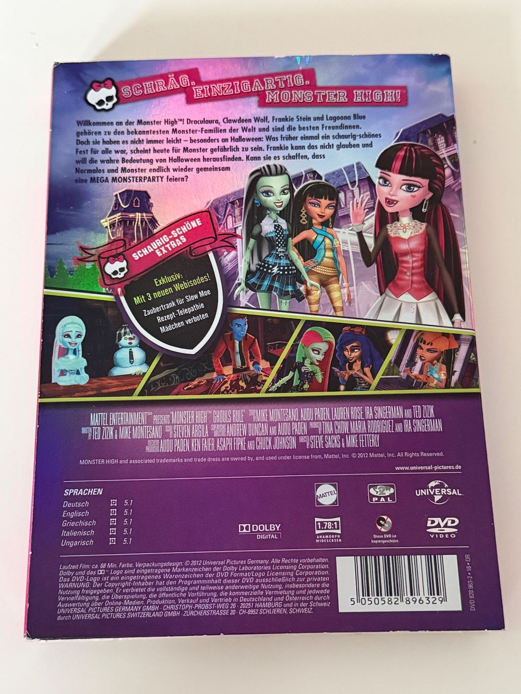 Tutti i DVDs: Monster High - Mega Monsterparty DVD – Usato da Altstätten SG venduto da sheamus 1