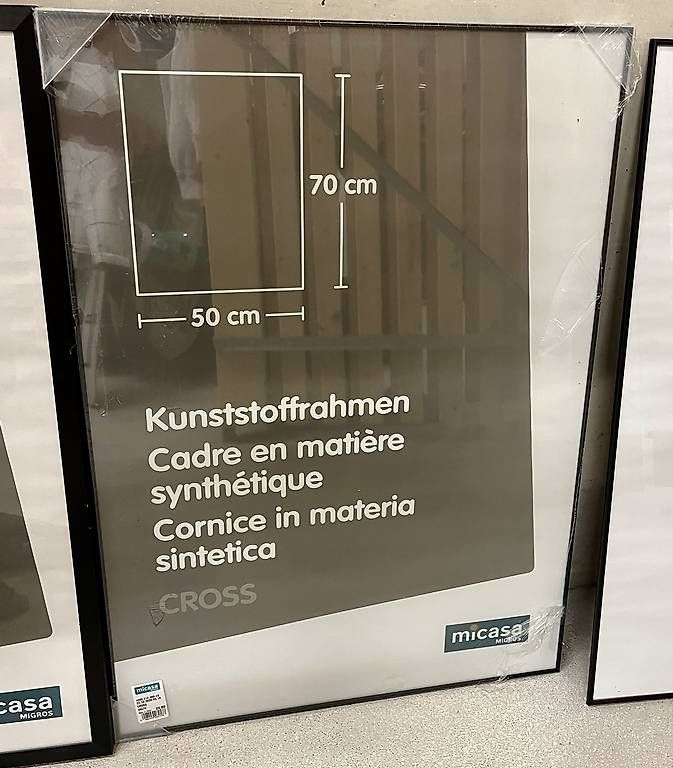 Bilderrahmen: Kunststoffrahmen originalverpackt – Gebraucht aus Niederwangen BE von rpi_6rjl