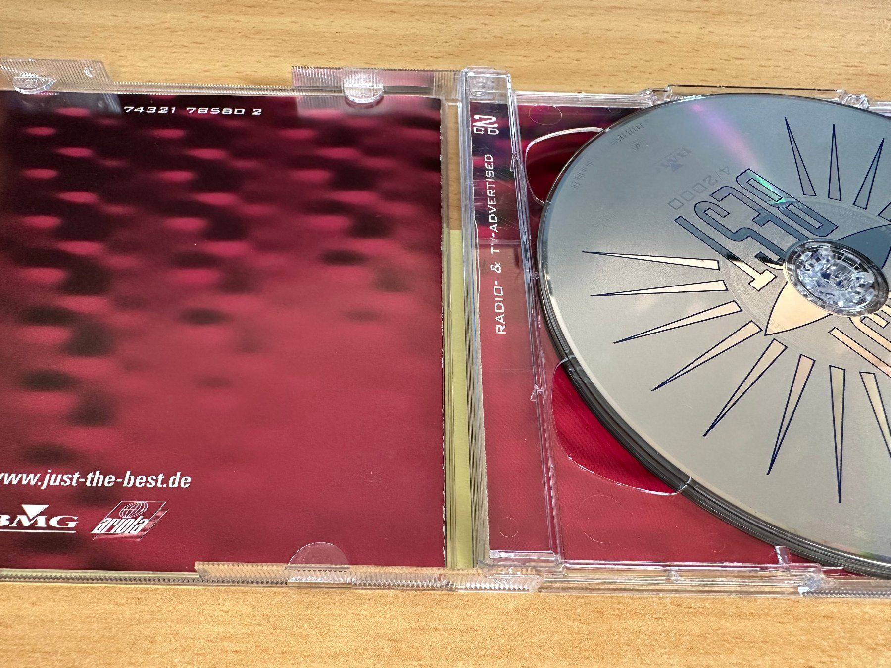 CD: Various – Just The Best 4/2000 – Usato da Rikon im Tösstal venduto da Alpenmutz 2