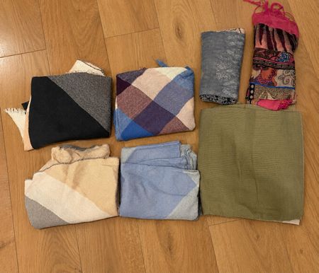 Schal-Paket verschiedene Farben teilweise neu