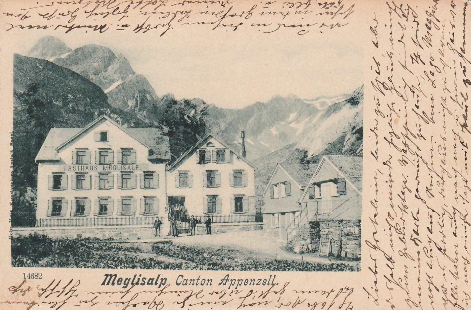 Cartoline postali: Meglisalp – Usato da Rorschacherberg venduto da fratovi2