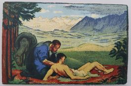 Bundesfeierpostkarte Nr.19- 1917 - Barmherziger Samariter