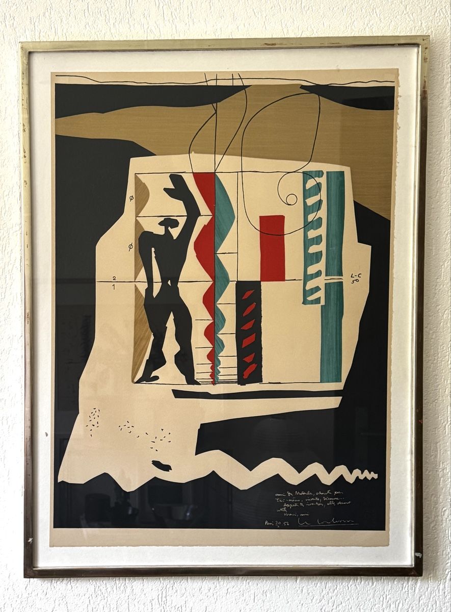 Grafiken & Lithographien: Original Le Corbusier - Modulor 1956 – Gebraucht aus Zürich von WKND93