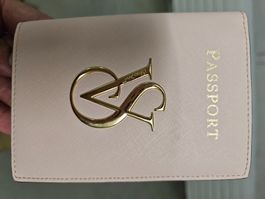 Victoria's Secret Reisepasshülle Neu Rosa Gold