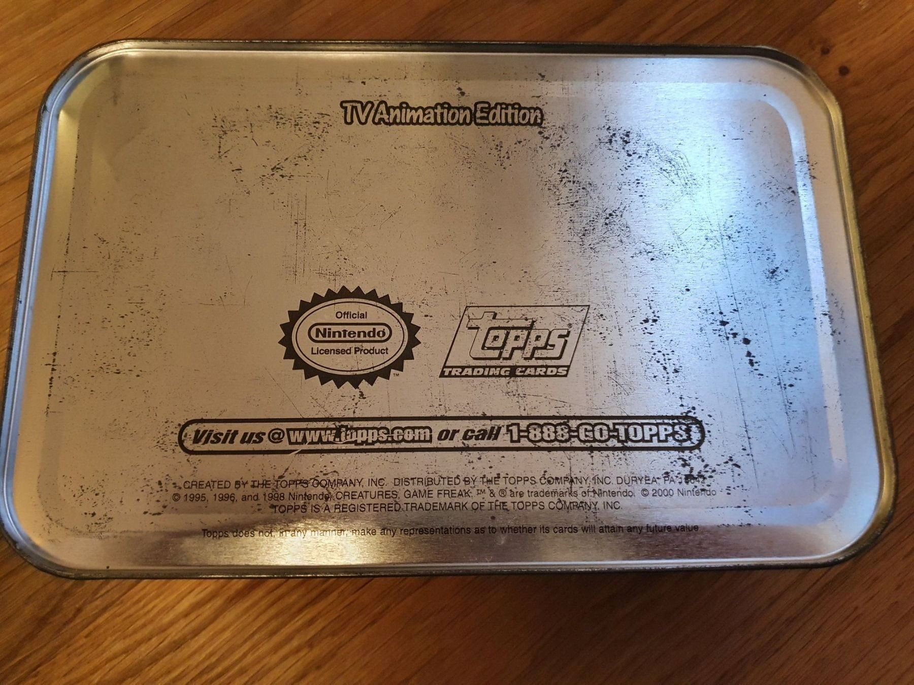Pokémon Carte collezionabili: Pokemon Tin aus 1995 – Usato da Münsingen venduto da Heroism2010 1