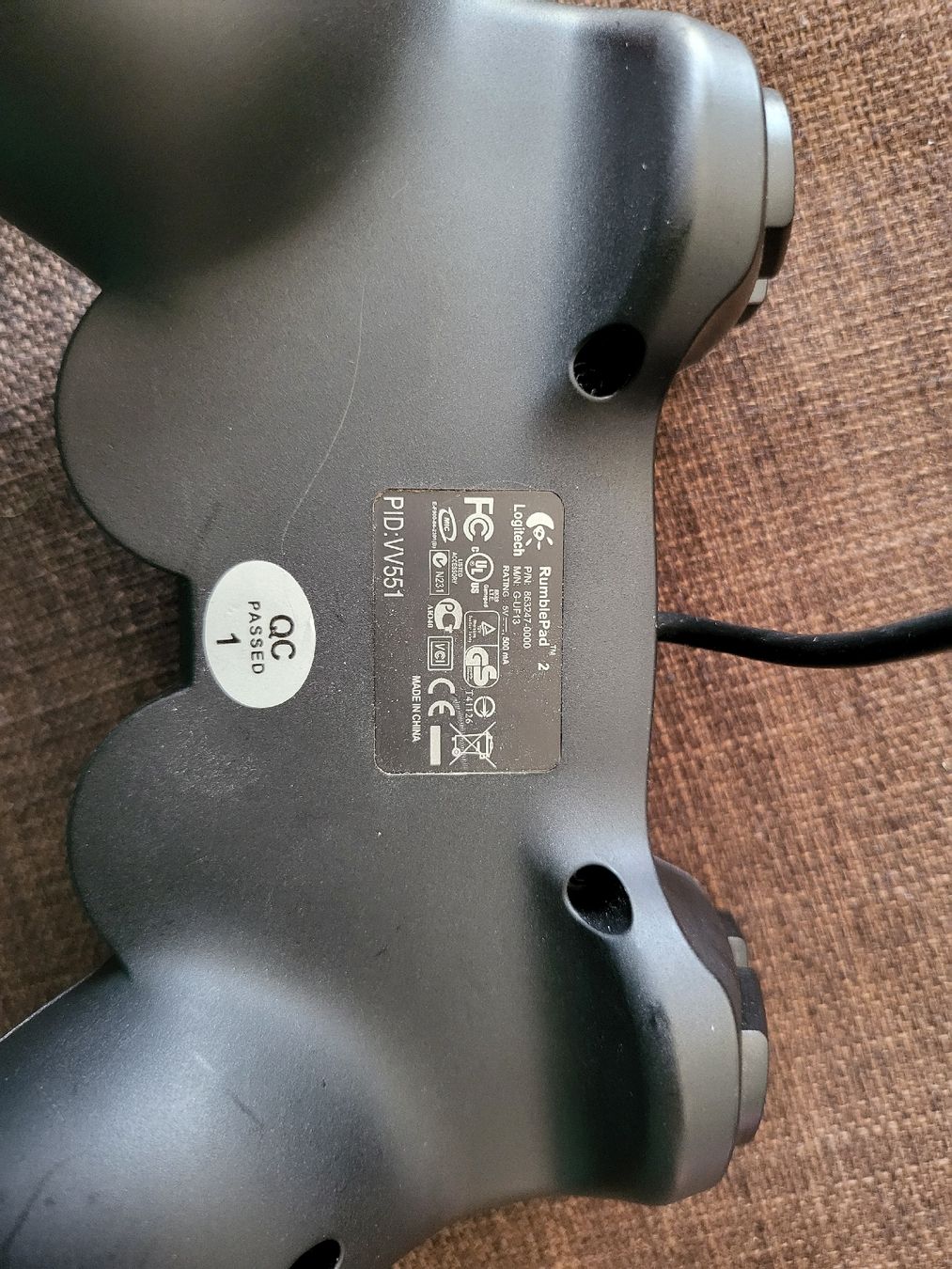 Logitech Controller: Manette Logitech Rumblepad 2 USB occasion – Usato da Versoix venduto da Dragi1201 2