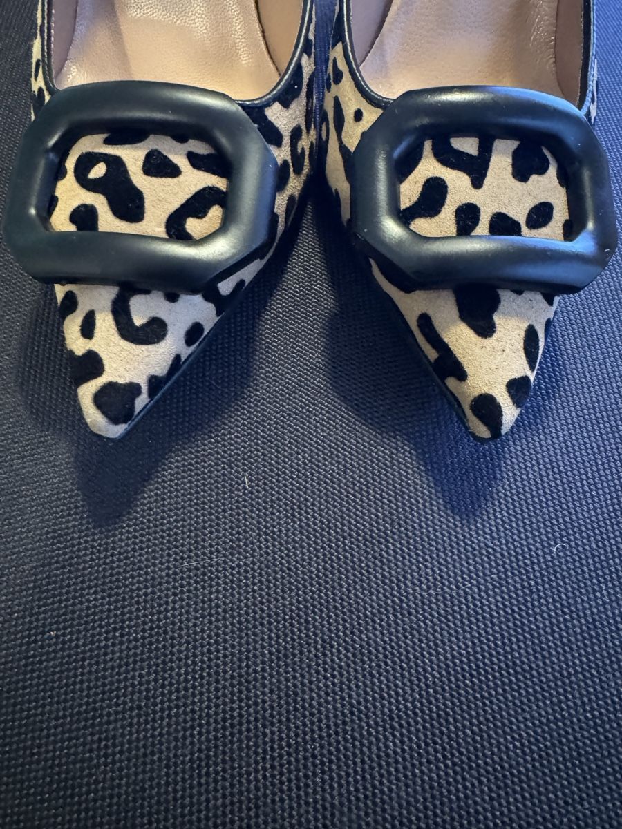 Scarpe da donna: Scarpa in cuoio leopardata – Nuovo e nell'imballaggio originale da Grono venduto da tes_6t5v 1