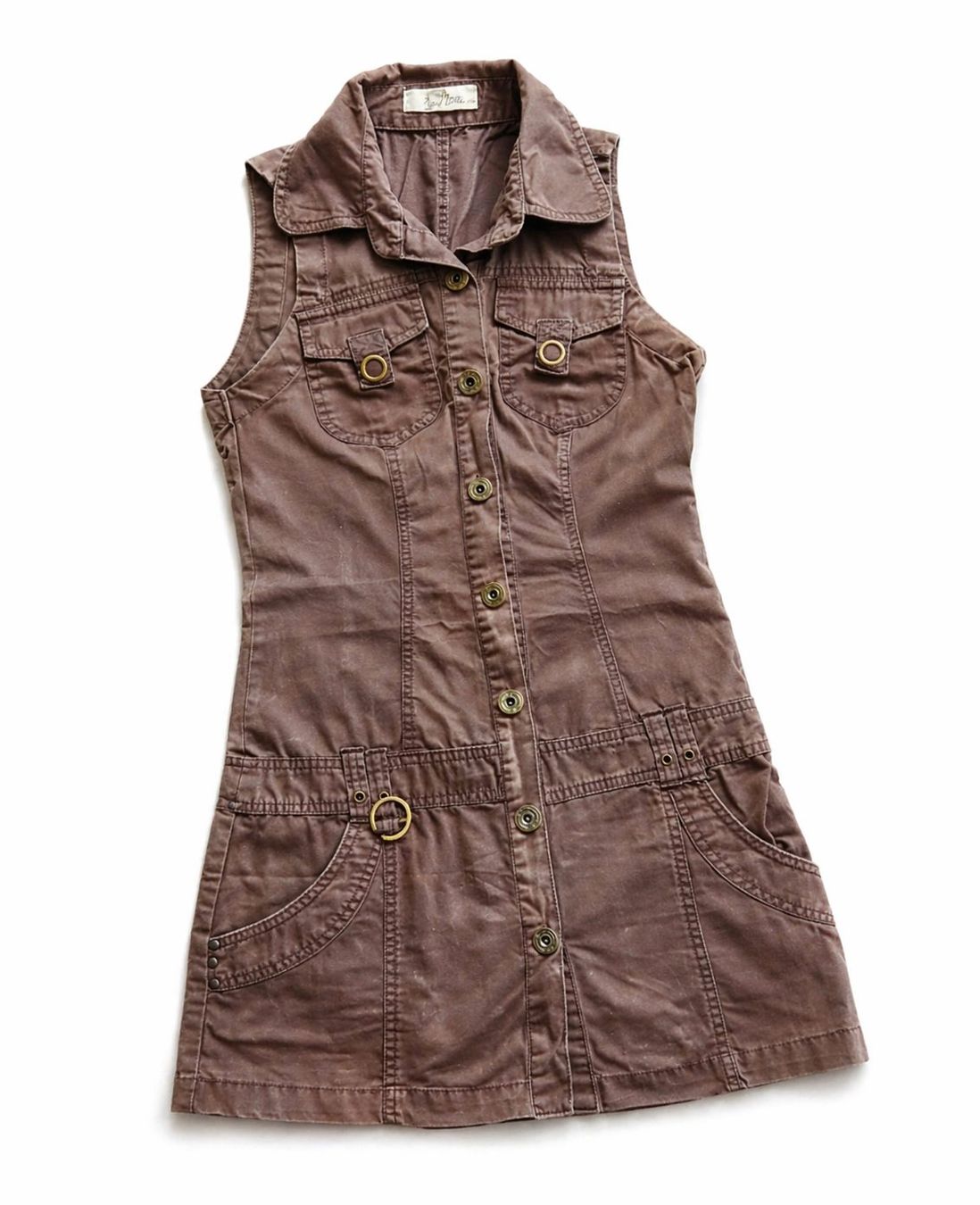 Vestiti: Kleid Braun Baumwolle Gr. S – Nuovo (secondo la descrizione) da Fully venduto da VaneaSelection 1