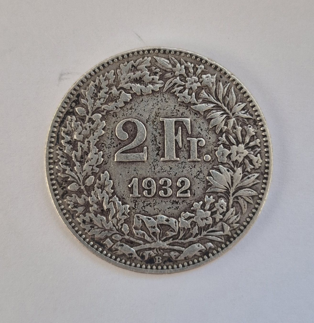 Tutti le monete: 2 Franken 1932 Helvetia Silber – Usato da Zürich venduto da rin_wlr6