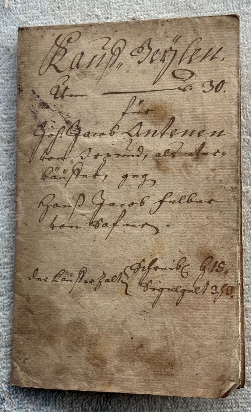 Documenti: ANTIKES DOKUMENT VON 1784 – Usato da Ostermundigen venduto da crazy-horse-1840 1