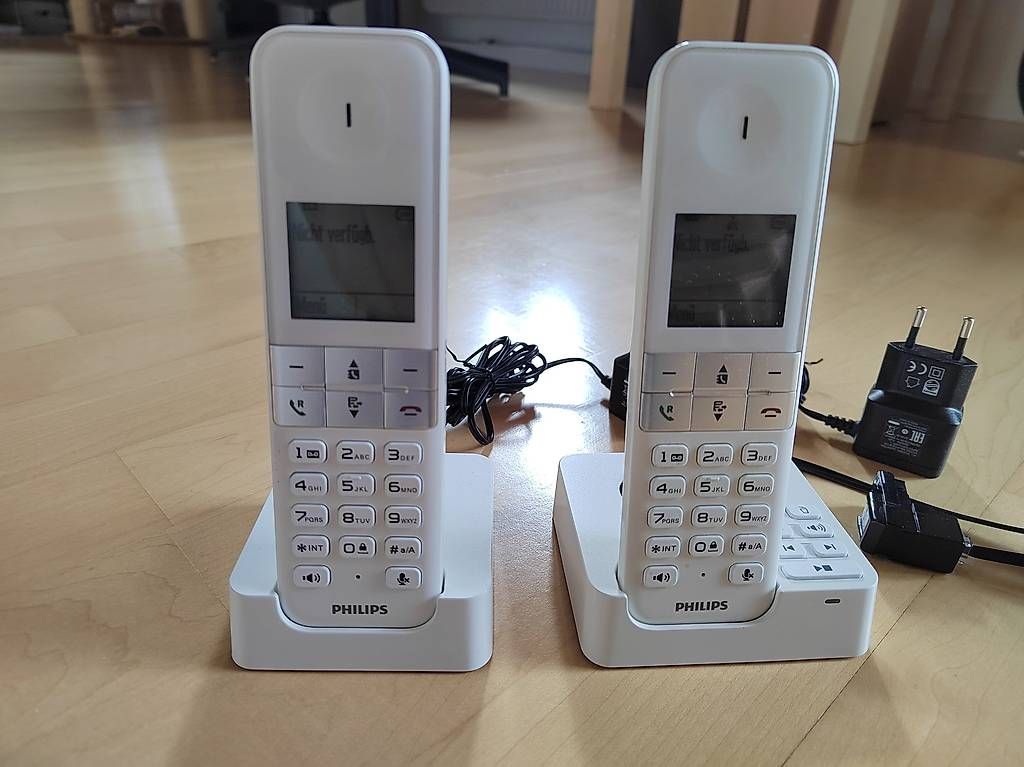 Telefone: Funktelefon Philipps D455 mit Beantworter – Gebraucht aus Tägerwilen von rhol