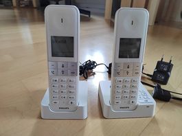Funktelefon Philipps D455 mit Beantworter