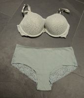 ++ SET ++ Slip Gr. S und BH Gr.80 B von H&M in grün + NEU ++